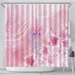 Afro Vodou Erzulie Freda Shower Curtain Hibiscus & Pearls