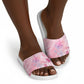 Afro Vodou Erzulie Freda Slide Sandals Hibiscus & Pearls