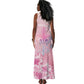 Afro Vodou Erzulie Freda Tank Maxi Dress Hibiscus & Pearls
