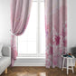 Afro Vodou Erzulie Freda Window Curtain Hibiscus & Pearls