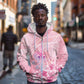 Afro Vodou Erzulie Freda Zip Hoodie Hibiscus & Pearls