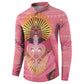 Afro Vodou Erzulie Freda Goddess Button Sweatshirt