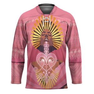 Afro Vodou Erzulie Freda Goddess Hockey Jersey