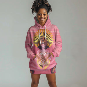 Afro Vodou Erzulie Freda Goddess Hoodie Dress