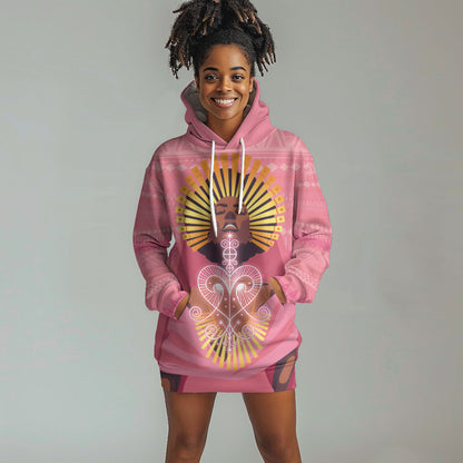 Afro Vodou Erzulie Freda Goddess Hoodie Dress