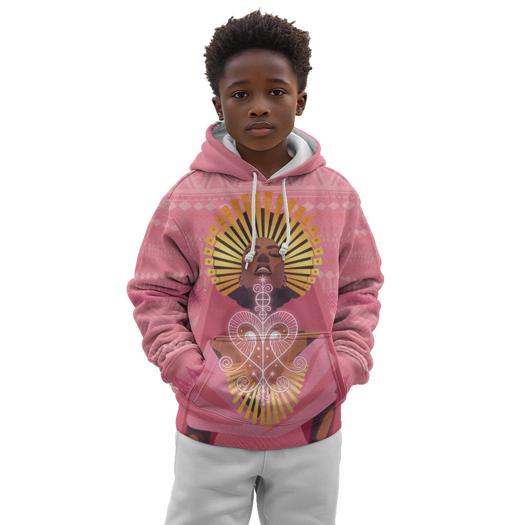 Afro Vodou Erzulie Freda Goddess Kid Hoodie
