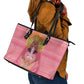 Afro Vodou Erzulie Freda Goddess Leather Tote Bag
