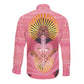 Afro Vodou Erzulie Freda Goddess Long Sleeve Button Shirt