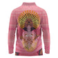 Afro Vodou Erzulie Freda Goddess Long Sleeve Polo Shirt