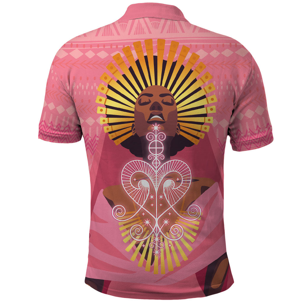 Afro Vodou Erzulie Freda Goddess Polo Shirt