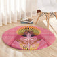 Afro Vodou Erzulie Freda Goddess Round Carpet