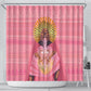 Afro Vodou Erzulie Freda Goddess Shower Curtain
