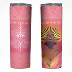 Afro Vodou Erzulie Freda Goddess Skinny Tumbler