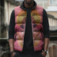 Afro Vodou Erzulie Freda Goddess Sleeveless Puffer Jacket