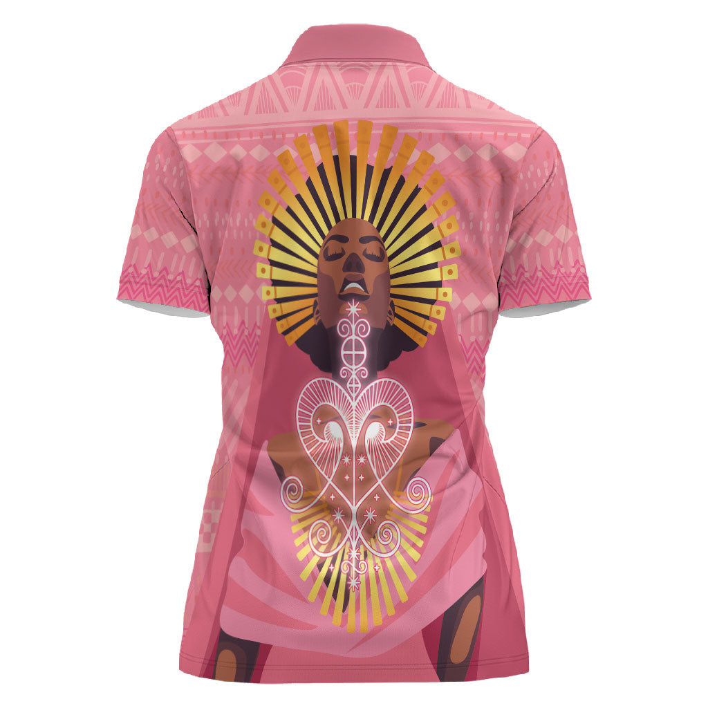 Afro Vodou Erzulie Freda Goddess Women Polo Shirt