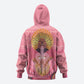 Afro Vodou Erzulie Freda Goddess Zip Hoodie