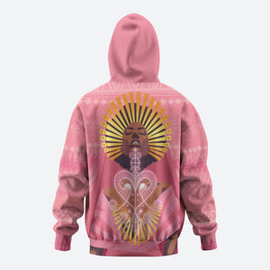 Afro Vodou Erzulie Freda Goddess Zip Hoodie