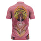 Afro Vodou Erzulie Freda Goddess Zipper Polo Shirt