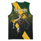 Personalised South Africa Rugby Basketball Jersey Proud Bokke We Are Champions - African Pride
