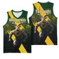 Personalised South Africa Rugby Basketball Jersey Proud Bokke We Are Champions - African Pride