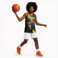 Personalised South Africa Rugby Basketball Jersey Proud Bokke We Are Champions - African Pride
