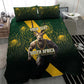 Personalised South Africa Rugby Bedding Set Proud Bokke We Are Champions