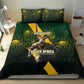 Personalised South Africa Rugby Bedding Set Proud Bokke We Are Champions