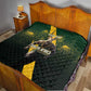 Personalised South Africa Rugby Quilt Proud Bokke We Are Champions