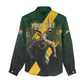 Personalised South Africa Rugby Women Casual Shirt Proud Bokke We Are Champions LT7