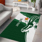 Zimbabwe Rugby Personalized Grunge Area Rug Go Sables - African Pride