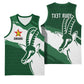 Zimbabwe Rugby Personalized Grunge Basketball Jersey Go Sables - African Pride