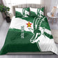 Zimbabwe Rugby Personalized Grunge Bedding Set Go Sables - African Pride