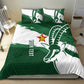 Zimbabwe Rugby Personalized Grunge Bedding Set Go Sables - African Pride