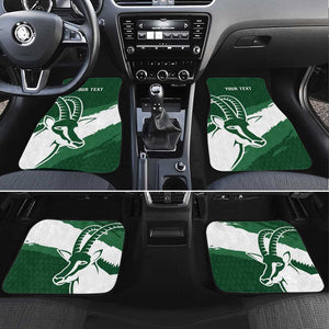 Zimbabwe Rugby Personalized Grunge Car Mats Go Sables - African Pride