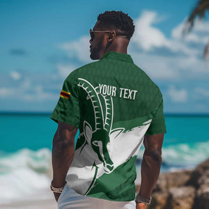 Zimbabwe Rugby Personalized Grunge Hawaiian Shirt Go Sables - African Pride