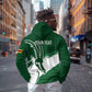 Zimbabwe Rugby Personalized Grunge Hoodie Go Sables - African Pride