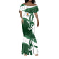 Zimbabwe Rugby Personalized Grunge Mermaid Dress Go Sables - African Pride
