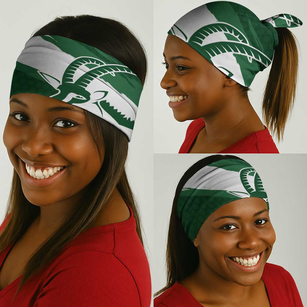 Zimbabwe Rugby Grunge Neck Gaiter Go Sables - African Pride
