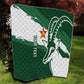 Zimbabwe Rugby Personalized Grunge Quilt Go Sables - African Pride