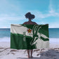 Zimbabwe Rugby Personalized Grunge Sarong Go Sables - African Pride