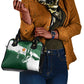 Zimbabwe Rugby Personalized Grunge Shoulder Handbag Go Sables - African Pride
