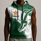 Zimbabwe Rugby Personalized Grunge Sleeveless Hoodie Go Sables - African Pride