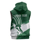 Zimbabwe Rugby Personalized Grunge Sleeveless Zip Hoodie Go Sables - African Pride