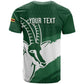 Zimbabwe Rugby Personalized Grunge T shirt Go Sables - African Pride