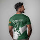Zimbabwe Rugby Personalized Grunge T shirt Go Sables - African Pride
