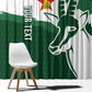 Zimbabwe Rugby Personalized Grunge Window Curtain Go Sables - African Pride