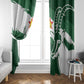 Zimbabwe Rugby Personalized Grunge Window Curtain Go Sables - African Pride