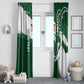 Zimbabwe Rugby Personalized Grunge Window Curtain Go Sables - African Pride