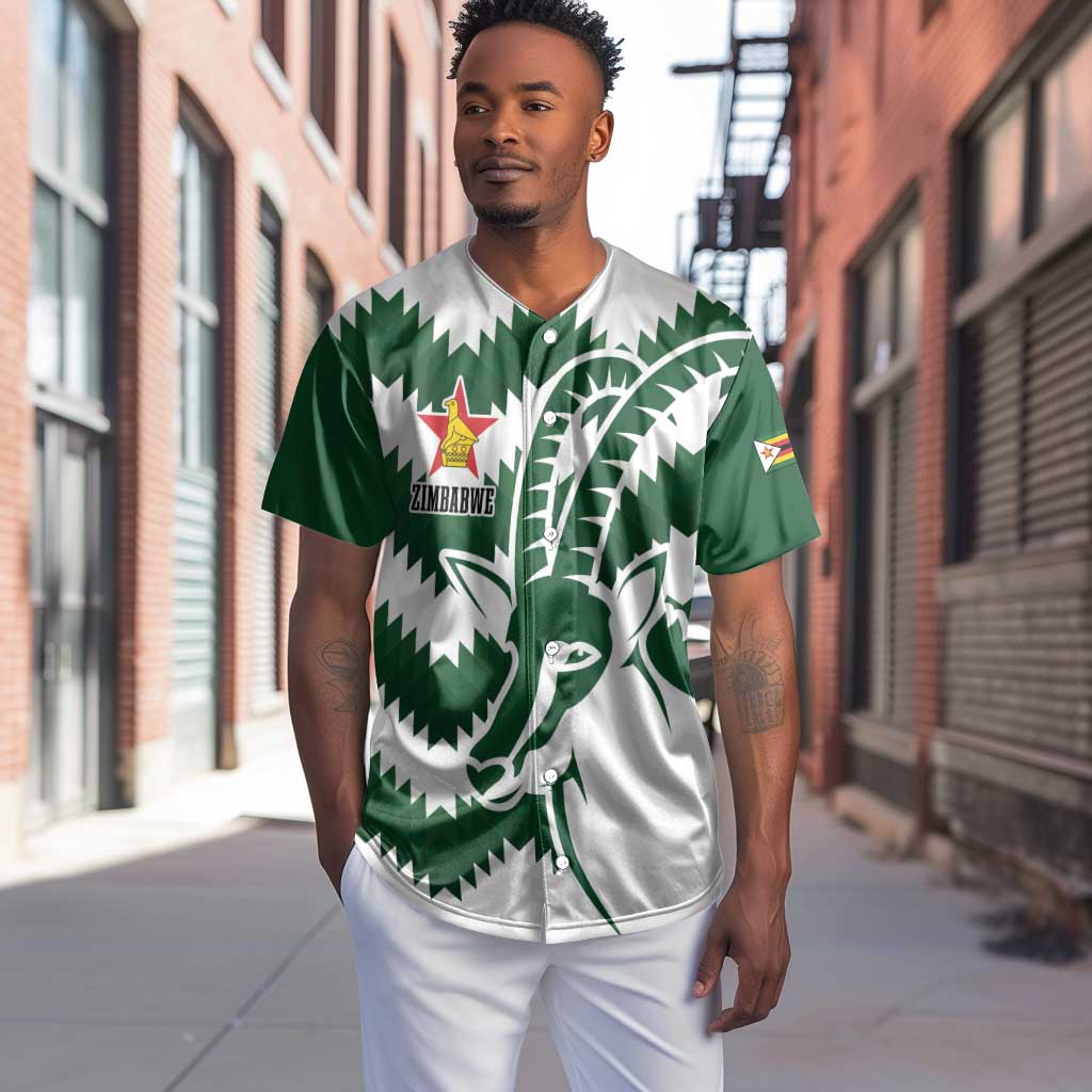 Zimbabwe Rugby The Sables Personalized Baseball Jersey Retro Jersey Inspired - African Pride