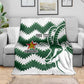 Zimbabwe Rugby The Sables Personalized Blanket Retro Jersey Inspired - African Pride